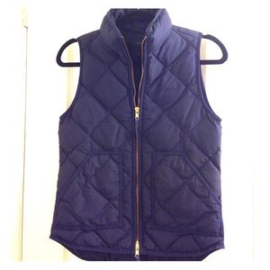 Navy J.Crew excursion vest xxs
