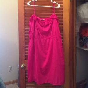 Beautiful pink silky dress