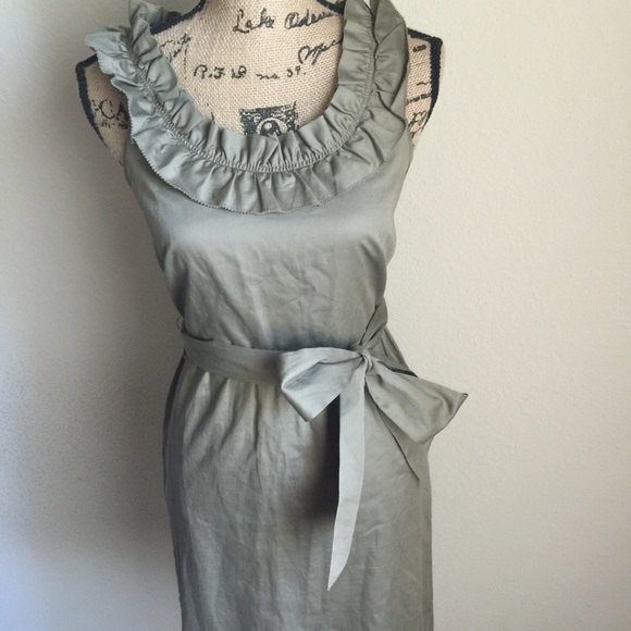 J. Crew Ruffled Cotton-Sateen dress - Picture 2 of 3