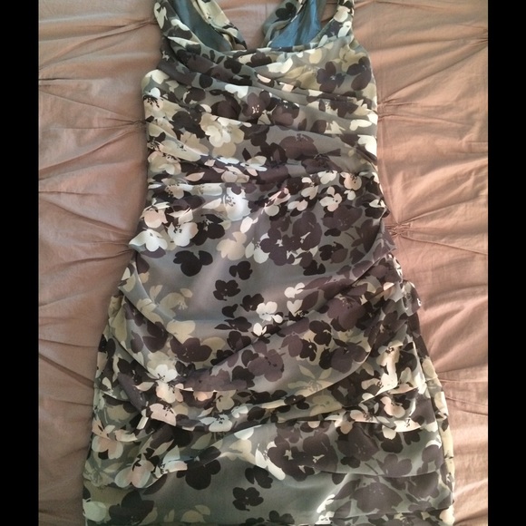 Floral cocktail dress