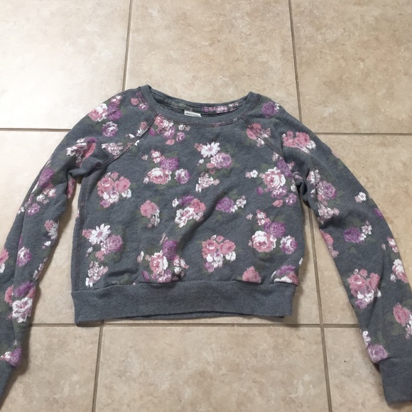 Grey kids sweater shirt