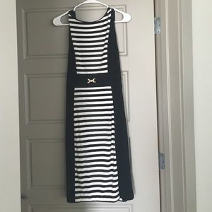 Brand new black and white dress with tags!