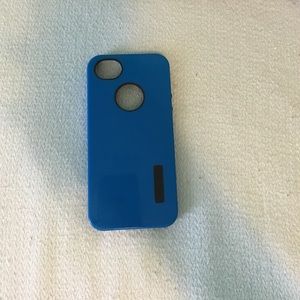 Blue &a black phone case