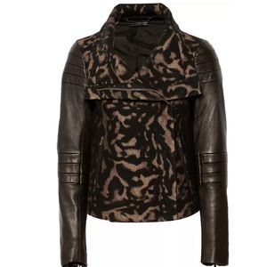 SOLD - Diane von Furstenberg Leopard Print Jacket