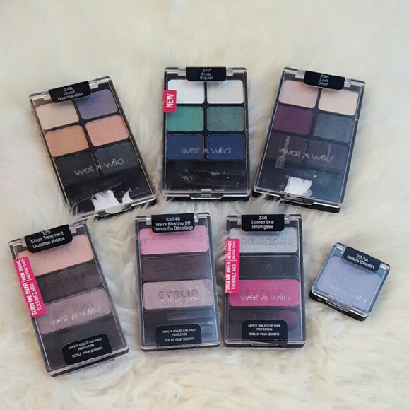 Wet n wild color icon eyeshadow bundle