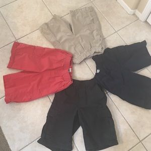 ***BUNDLE of 4*** BOYS CARGO SHORTS SIZE 8