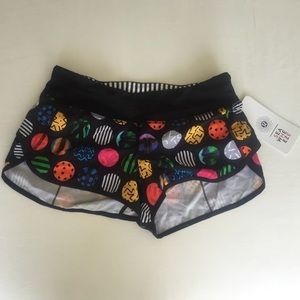 Exclusive Lululemon Seawheeze Speed Short