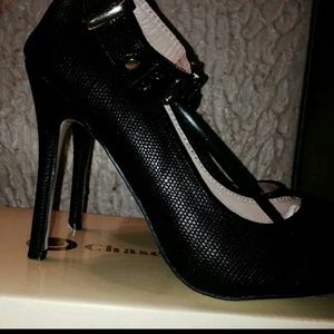 BLACK CLASSY  "BOSS LADY" HEELS