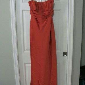David's Bridal Dress Coral Size 14