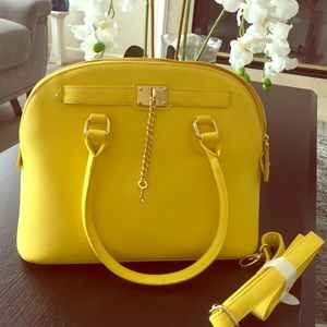 Yellow Aldo purse