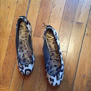 Sam Edelman leopard flats