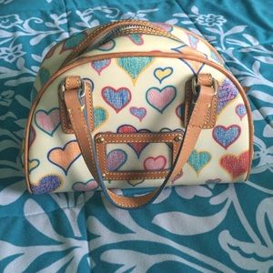 Dooney & Bourke hearts purse