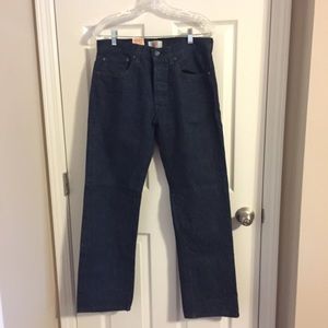 NWT Levi's 501 Men's Straight Leg Jeans 31x30 Navy