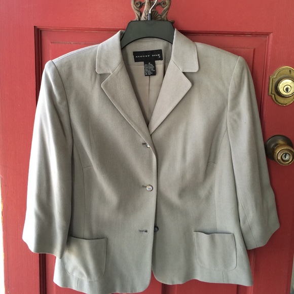 Silk blazer