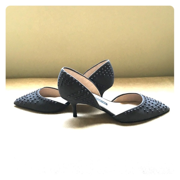 French Connection Studded Kitten Heels