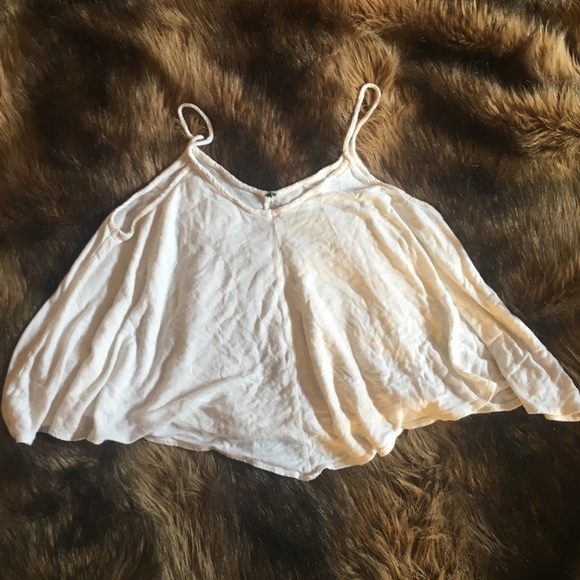 Loose white Tank top