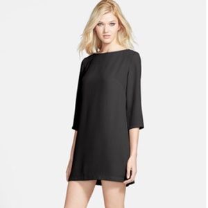 Tildon black shift dress