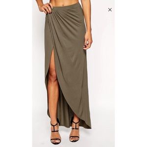 Asos Maxi Skirt in Jersey