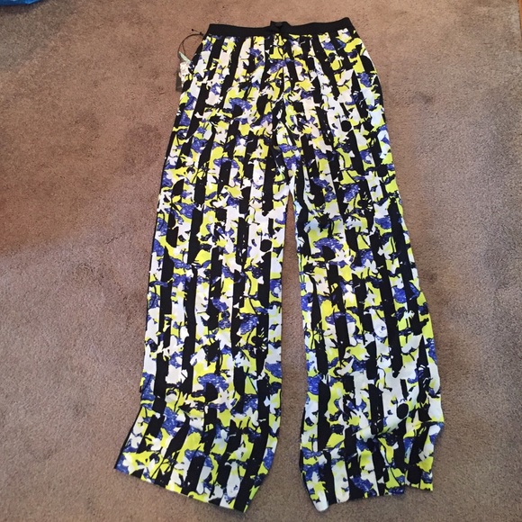 Target x Peter Pilotto Flowy Floral Striped Pants