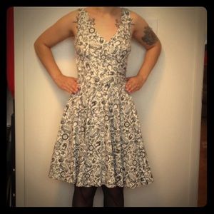 Jersey Material fit and flare with pockets!