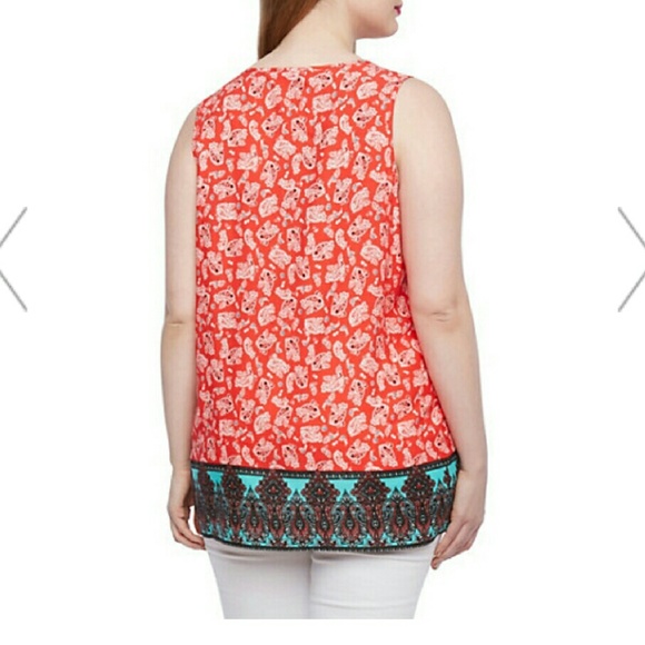 ZIP FRONT TOP NWT ⬇ - Picture 2 of 4