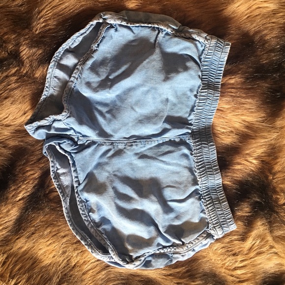 Denim looking shorts