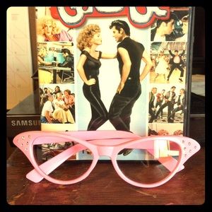 Novelty pink "1950's" glasses