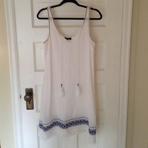 J. Crew Grecian beach coverup dress