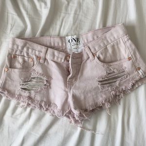 One Teaspoon Shorts - OneTeaspoon Pink Trashwhores in 27 One Teaspoon Shorts - OneTeaspoon Pink Trashwhores in 27