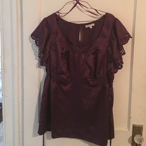 Purple Blouse Size XL