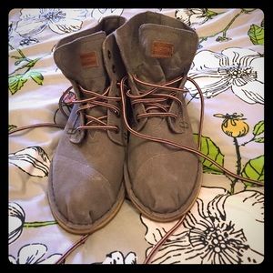 TOMS Suede Boots