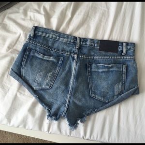 One Teaspoon Shorts - One Teaspoon Bandits. (Medium blue) One Teaspoon Shorts - One Teaspoon Bandits. (Medium blue)