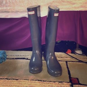 Grey Hunter Boots