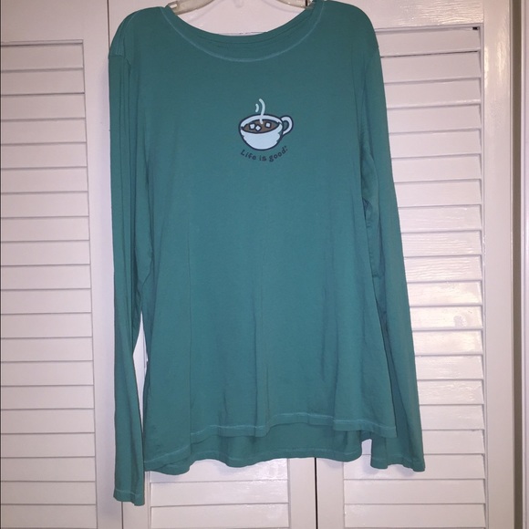 Long Sleeve Life Is Good Tshirt