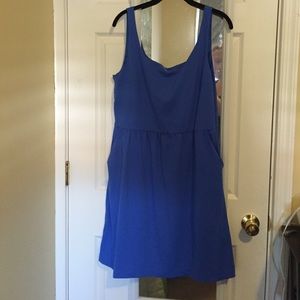Blue dress