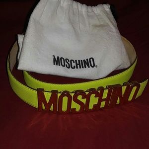 Citrus color belt comes with dust bag