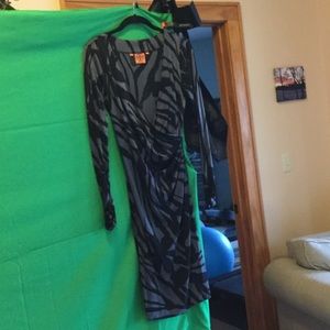 Black/gray Tory burch dress