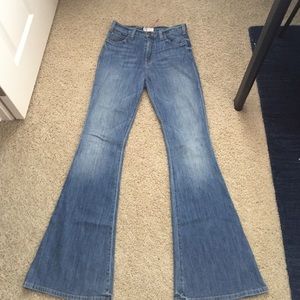 Current/Elliott High Waist Flares