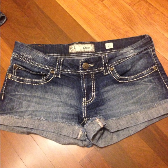 BKE Stella denim shorts