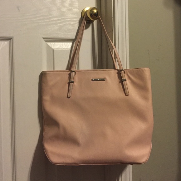 Blush pink Nine West tote purse