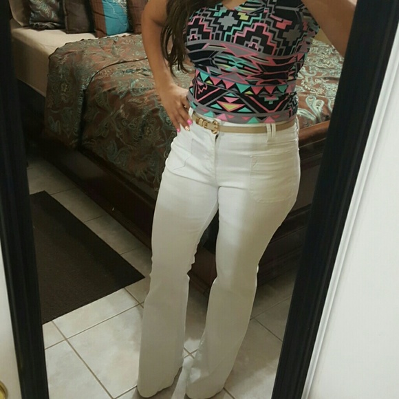 White jeans