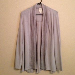 Size M Gray Anthropologie Cardigan