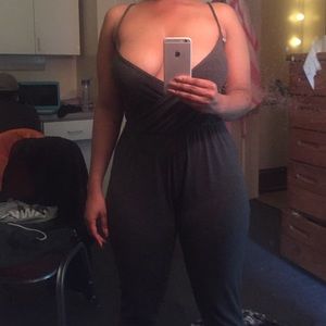 Grey Jumpsuit