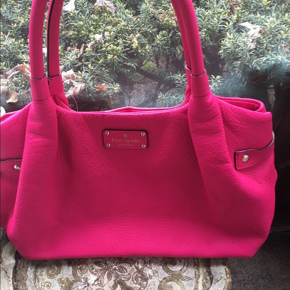 NWT Kate Spade Pink Leather Berkshire Road