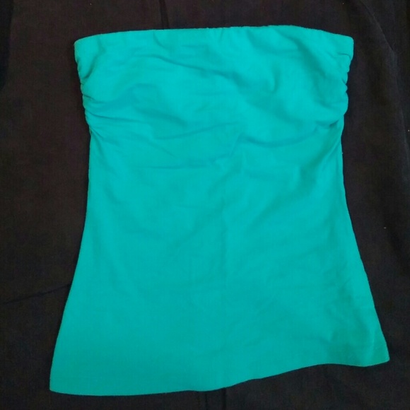 Turquoise tube top