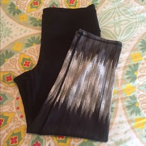 Athleta Printed Chat Capri