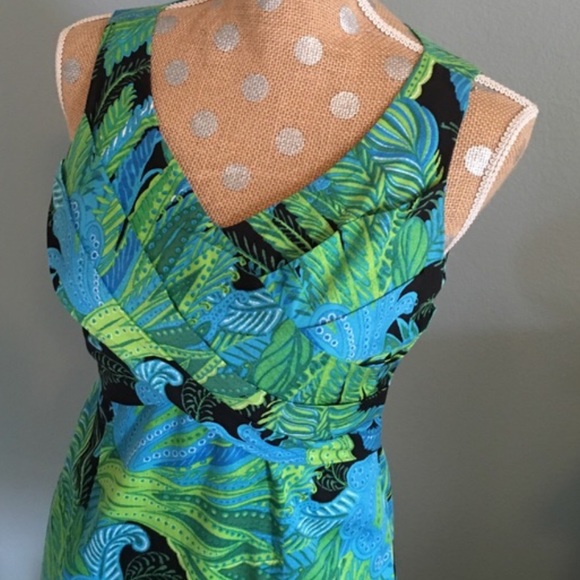 BOGO SALE Jones New York Tropical Dress - Picture 4 of 4