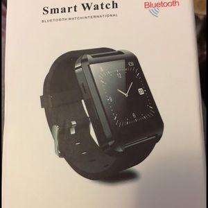 New U8 Smart Watch. Original box. Works with iOS.