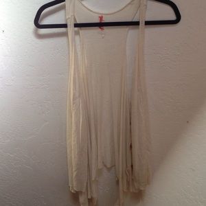 Free People Sleeveless Cardigan