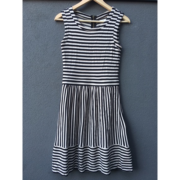 -MADEWELL STRIPED DRESS-